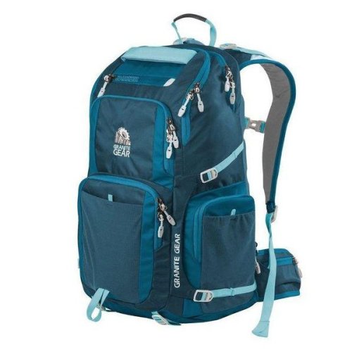Granite Gear Jackfish 38 BasaltBlue/Bleumine/Stratos 38 л рюкзак городской из полиэстера темно-синий Granite Gear Jackfish 38 BasaltBlue/Bleumine/Stratos 38 л рюкзак городской из полиэстера темно-синий
