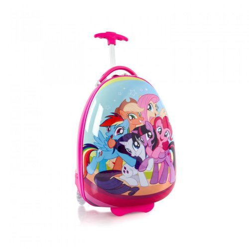 Heys HASBRO/My Little Pony Egg 13 л дитяча пластикова валіза на 2 колесах рожева