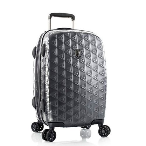 Heys Motif Homme 36/49 л валіза з полікарбонату на 4 колесах сіра