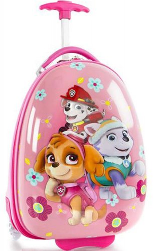 Heys NICKELODEON/Paw Patrol Pink Egg 13 л дитяча пластикова валіза на 2 колесах рожева