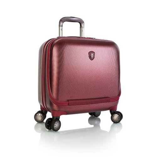 Heys Portal Smart Business Case Burgundy 35 л кейс-пілот на 4 колесах з полікарбонату бордовий