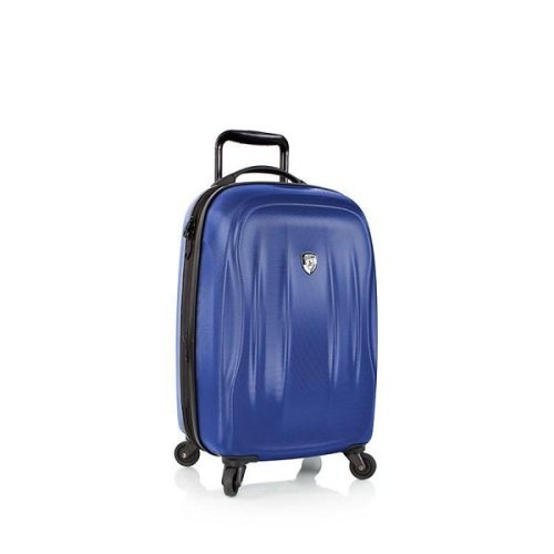 Heys SuperLite 34 л чемодан из поликарбоната на 4 колесах синий
