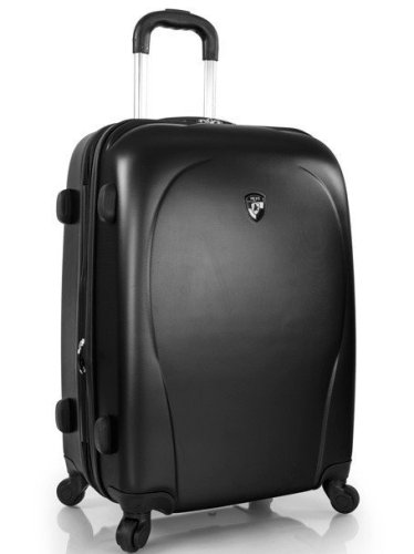 Heys xcase Spinner (M) Black 73 л чемодан из поликарбоната на 4 колесах черный