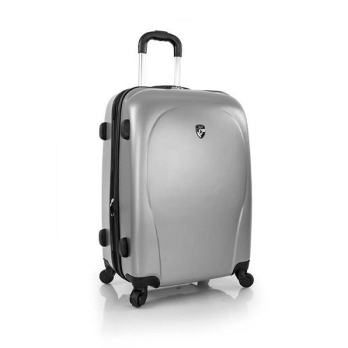 Heys xcase Spinner (M) Silver 73 л валіза з полікарбонату на 4 колесах сіра Heys xcase Spinner (M) Silver 73 л валіза з полікарбонату на 4 колесах сіра