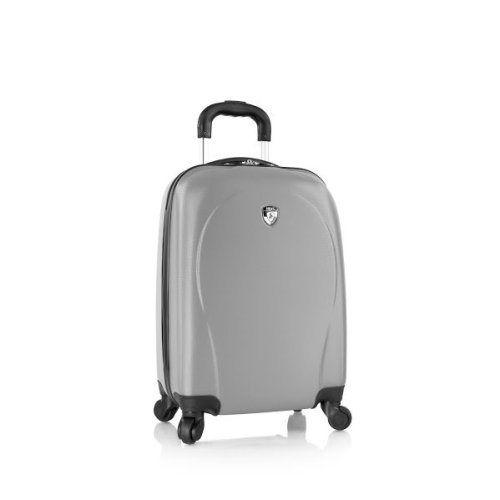 Heys xcase Spinner (S) Silver 34 л чемодан из поликарбоната на 4 колесах серый