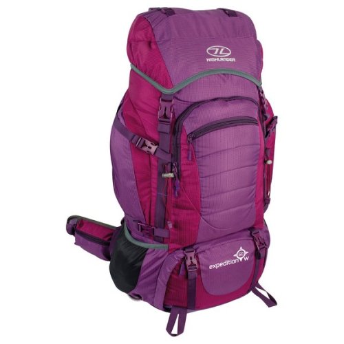 Highlander Expedition 60 л рюкзак туристический для женщин из нейлона фиолетовый