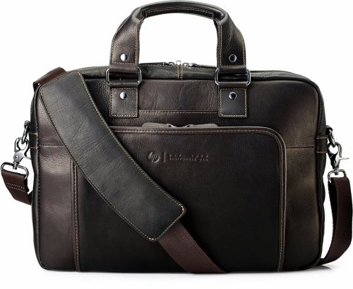 HP Elite Top Load Leather Case