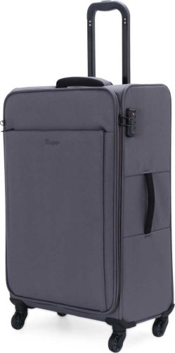 IT Luggage ACCENTUATE 57 л валіза з поліестеру на 4 колесах сіра