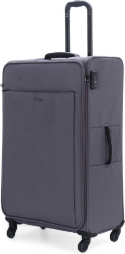 IT Luggage ACCENTUATE 81 л валіза з поліестеру на 4 колесах сіра