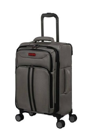 IT Luggage APPLAUD 81 л валіза з поліестеру на 4 колесах сіра IT Luggage APPLAUD 81 л валіза з поліестеру на 4 колесах сіра