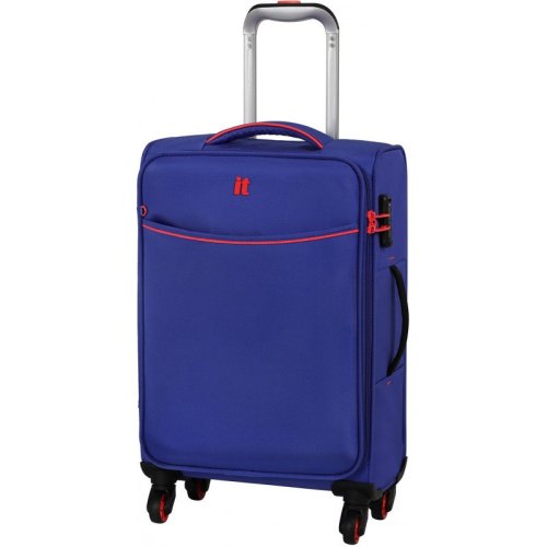 IT Luggage BEAMING 32 л чемодан из полиэстера на 4 колесах синий IT Luggage BEAMING 32 л чемодан из полиэстера на 4 колесах синий
