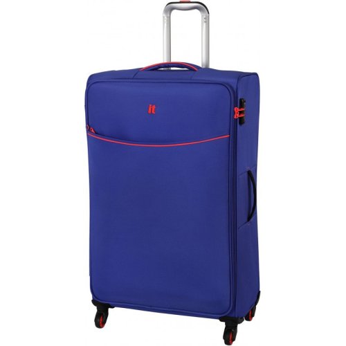 IT Luggage BEAMING 82 л валіза з поліестеру на 4 колесах синя