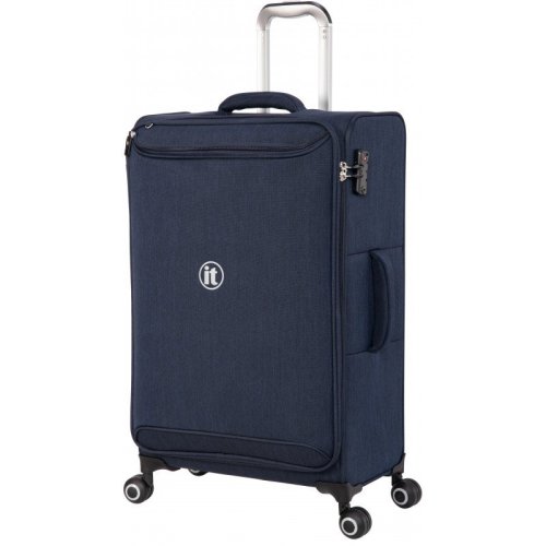 IT Luggage PIVOTAL 62 л чемодан из полиэстера на 4 колесах синий IT Luggage PIVOTAL 62 л чемодан из полиэстера на 4 колесах синий