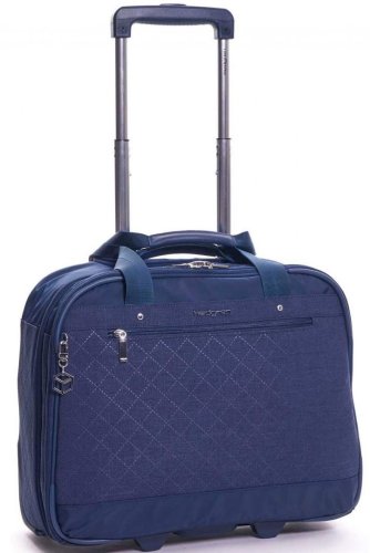 Кейс пілот 15,6" Hedgren Diamond Star Trolley ONYX Blue Кейс пілот 15,6" Hedgren Diamond Star Trolley ONYX Blue