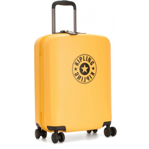 Kipling CURIOSITY 44 л валіза з полікарбонату на 4 колесах жовта Kipling CURIOSITY 44 л валіза з полікарбонату на 4 колесах жовта