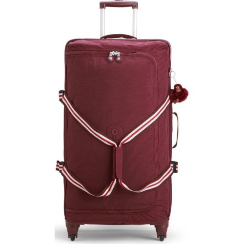 Kipling CYRAH 101,5 л чемодан из нейлона на 4 колесах бордовый Kipling CYRAH 101,5 л чемодан из нейлона на 4 колесах бордовый