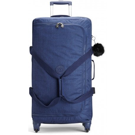 Kipling CYRAH 101,5 л чемодан из нейлона на 4 колесах синий Kipling CYRAH 101,5 л чемодан из нейлона на 4 колесах синий