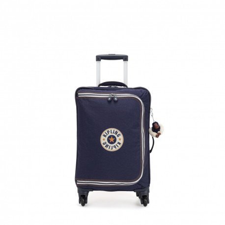 Kipling CYRAH 37,5 л валіза з нейлону на 4 колесах синя Kipling CYRAH 37,5 л валіза з нейлону на 4 колесах синя