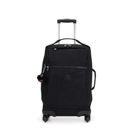 Kipling DARCEY 30 л валіза з нейлону на 4 колесах чорна