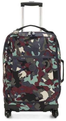 Kipling DARCEY 30 л чемодан из нейлона на 4 колесах камуфляж Kipling DARCEY 30 л чемодан из нейлона на 4 колесах камуфляж