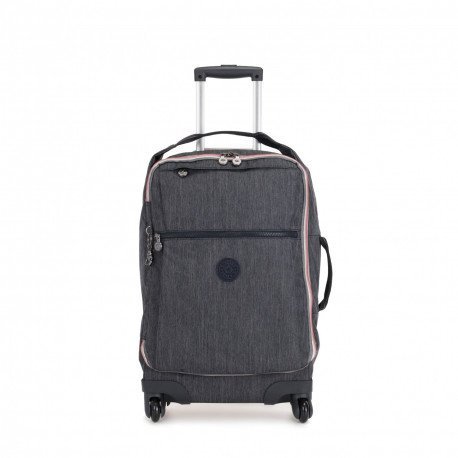 Kipling DARCEY 30 л валіза з нейлону на 4 колесах сіра Kipling DARCEY 30 л валіза з нейлону на 4 колесах сіра