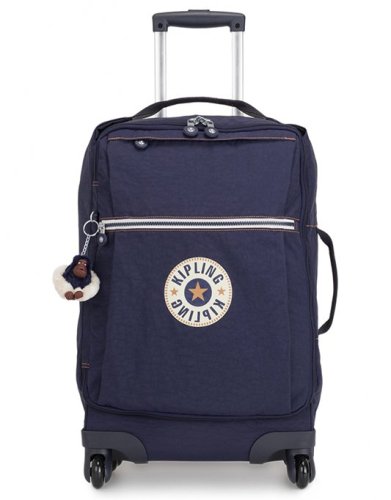 Kipling DARCEY 30 л чемодан из нейлона на 4 колесах синий