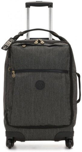 Kipling DARCEY 30 л чемодан из нейлона на 4 колесах темно-серый Kipling DARCEY 30 л чемодан из нейлона на 4 колесах темно-серый