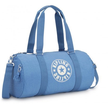 Kipling ONALO 18 л дорожня сумка з поліаміду блакитна