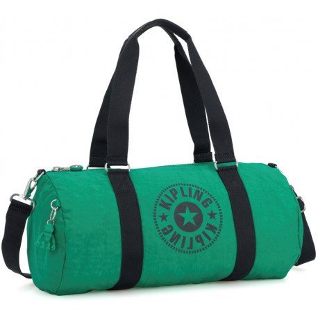 Kipling ONALO 18 л дорожня сумка з поліаміду зелена