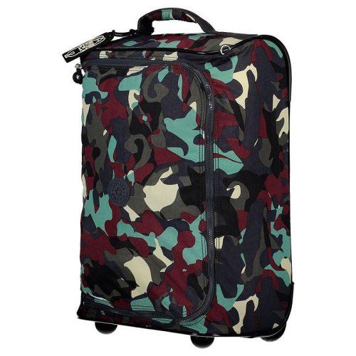 Kipling TEAGAN 33 л чемодан из нейлона на 2 колесах камуфляж Kipling TEAGAN 33 л чемодан из нейлона на 2 колесах камуфляж