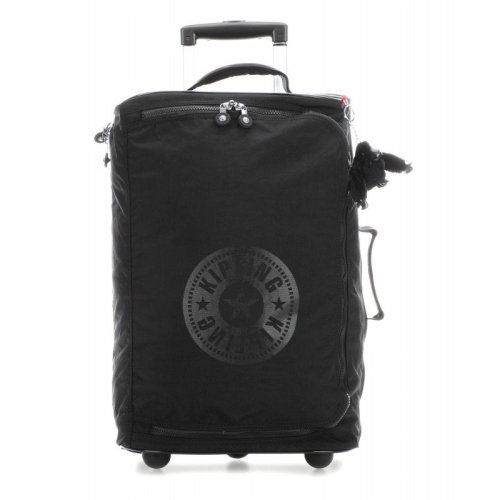Kipling TEAGAN 39 л чемодан из нейлона на 2 колесах черный