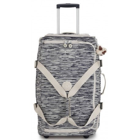 Kipling TEAGAN 74 л чемодан из нейлона на 2 колесах белый