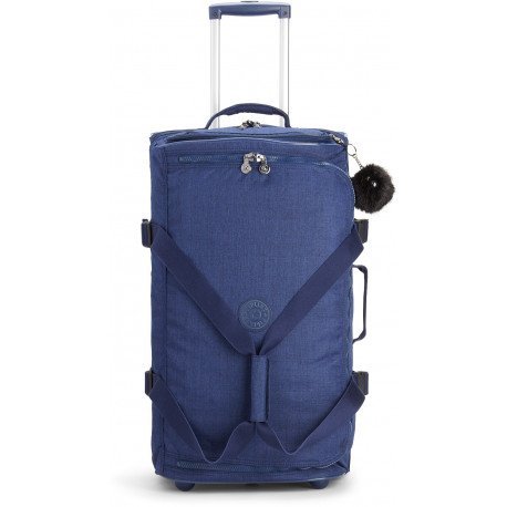 Kipling TEAGAN 74 л валіза з нейлону на 2 колесах синя Kipling TEAGAN 74 л валіза з нейлону на 2 колесах синя