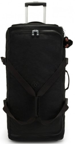 Kipling TEAGAN 91 л чемодан из нейлона на 2 колесах черный