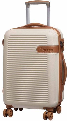 Компактна 4-х колісна валіза 31/45 л IT Luggage Valiant Cream
