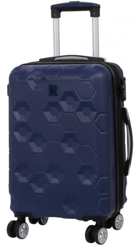 Компактна 4-х колісна валіза 35/45 л IT Luggage Hexa Blue Depths Компактна 4-х колісна валіза 35/45 л IT Luggage Hexa Blue Depths
