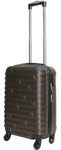 Компактный пластиковый чемодан 33 л Vip Collection Costa Brava 18 Brown