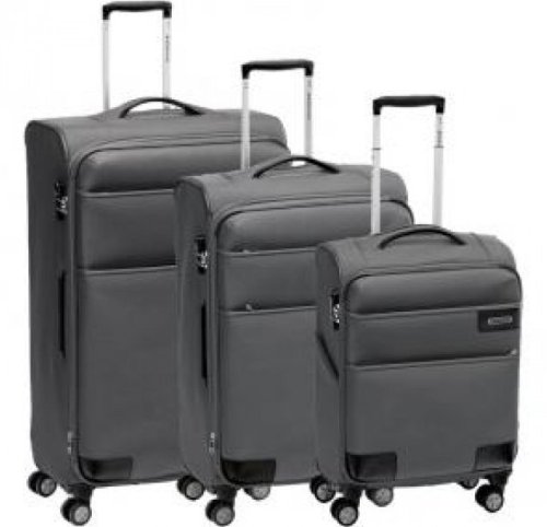 Комплект 4-х колісних валіз Roncato UNO Soft Deluxe Anthracite