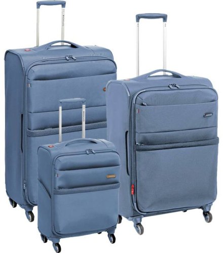Комплект 4-х колісних валіз Roncato Venice SL Deluxe Light Blue Комплект 4-х колісних валіз Roncato Venice SL Deluxe Light Blue