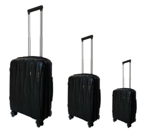 Комплект чемоданов Madisson Snowball – 37 л, 63 л, 100 л Черный Комплект чемоданов Madisson Snowball – 37 л, 63 л, 100 л Черный