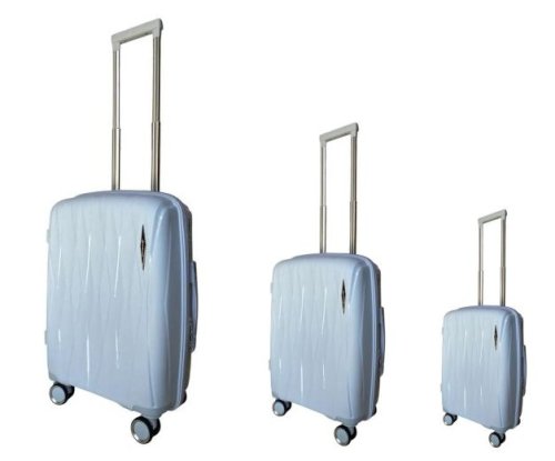 Комплект валіз Madisson Snowball – 37 л, 63 л, 100 л Блакитний