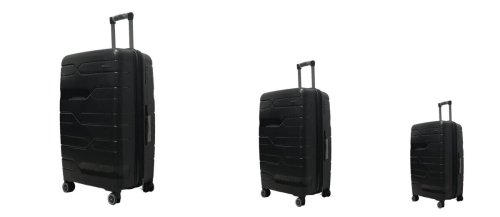 Комплект чемоданов Milano Bag из полипропилена Черный Комплект чемоданов Milano Bag из полипропилена Черный