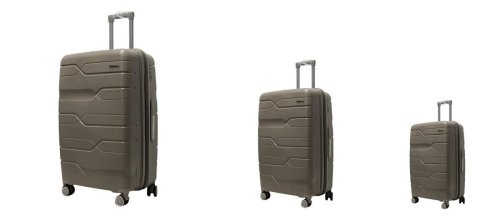 Комплект чемоданов Milano Bag из полипропилена Шампань