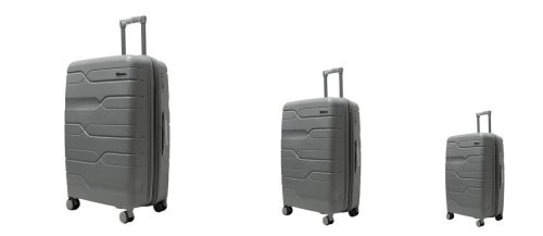 Комплект валіз Milano Bag з поліпропілену Сірий