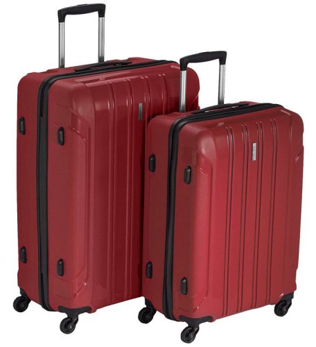 Комплект валіз на 4-х колесах Travelite Colosso, червоний