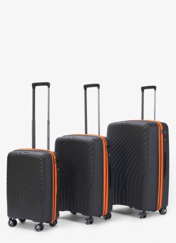Комплект чемоданов V&amp;V Travel Urban из полипропилена Черный