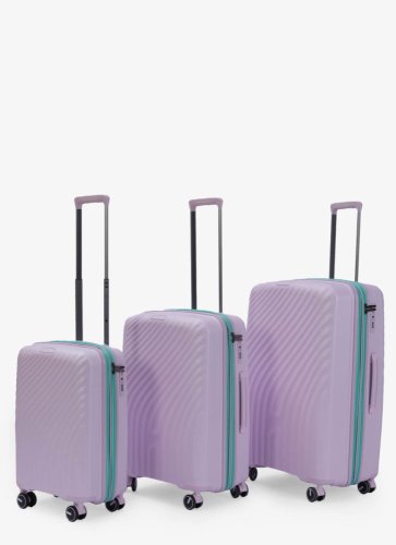 Комплект валіз V&amp;V Travel Urban з поліпропілену Рожевий