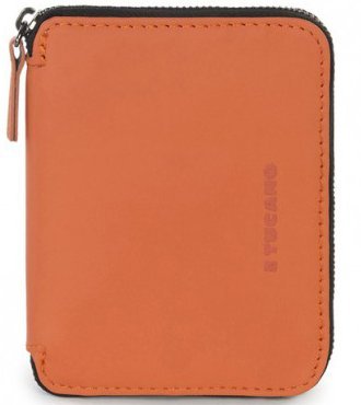 Кошелёк кожаный Tucano Sicuro Premium Wallet (оранжевый)
