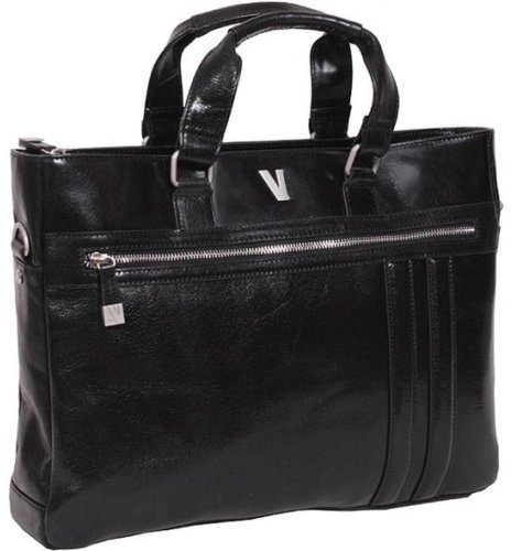 Шкіряна сумка для ноутбука 15,6” Vip Collection Y 701 Black Шкіряна сумка для ноутбука 15,6” Vip Collection Y 701 Black