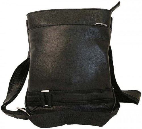 Кожаная сумка Vip Collection 1416 Black flоtar